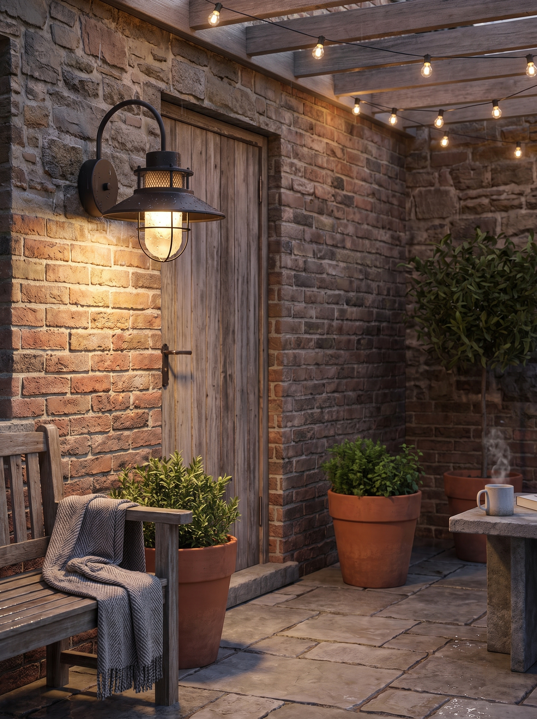 Felix Outdoor Wall Lamp lifestyle image