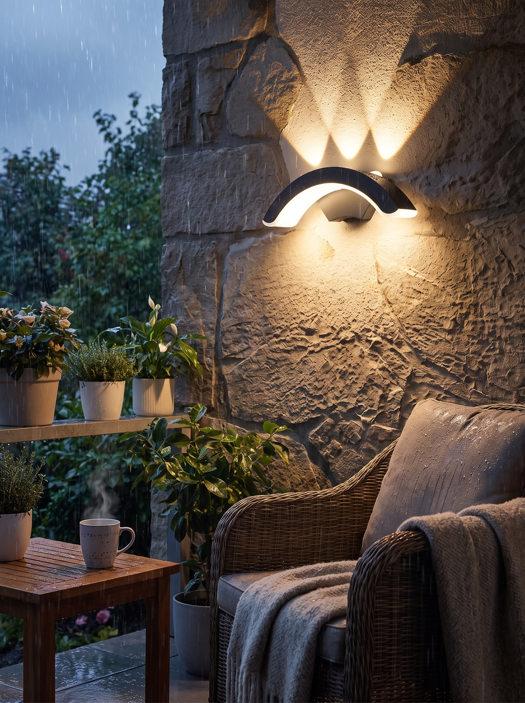 StormLite Outdoor Wall Light lifestyle image