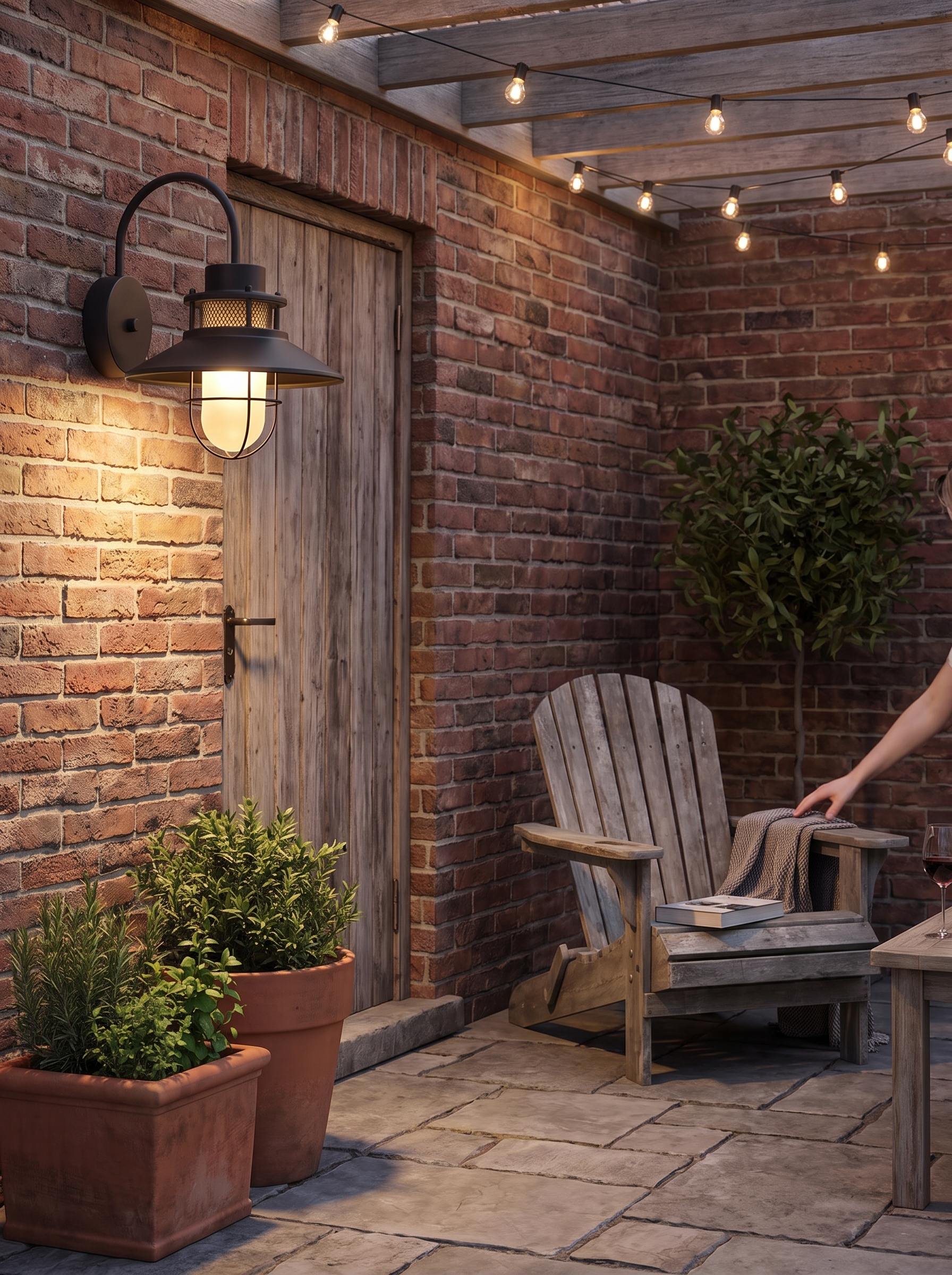 Felix Outdoor Wall Lamp lifestyle image