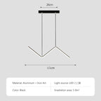 Aluminium Dining Pendant Lamp